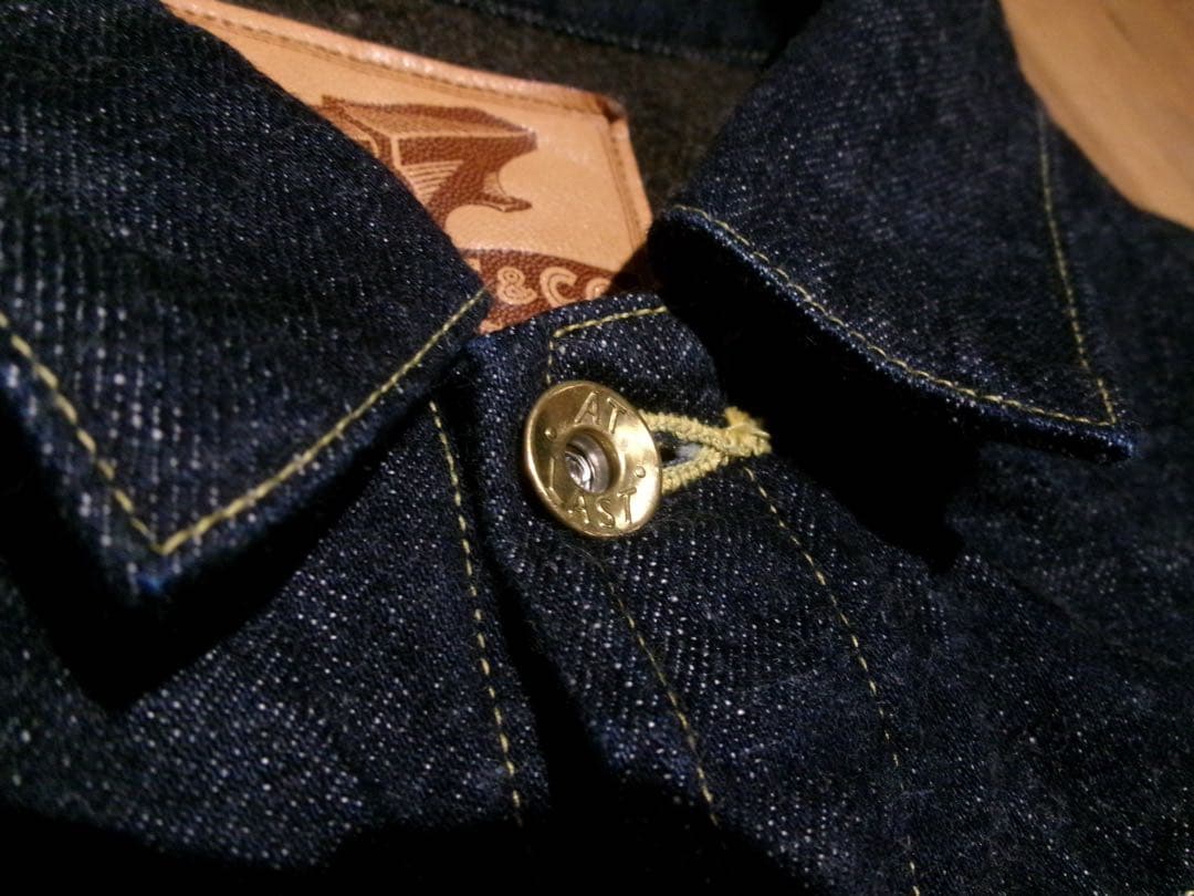 atlast&co. アットラスト ブランケット デニムジャケット 44