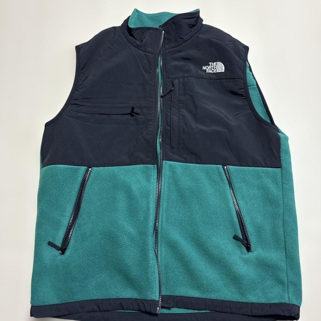 THE NORTH FACE フリースベスト ダークグリーン