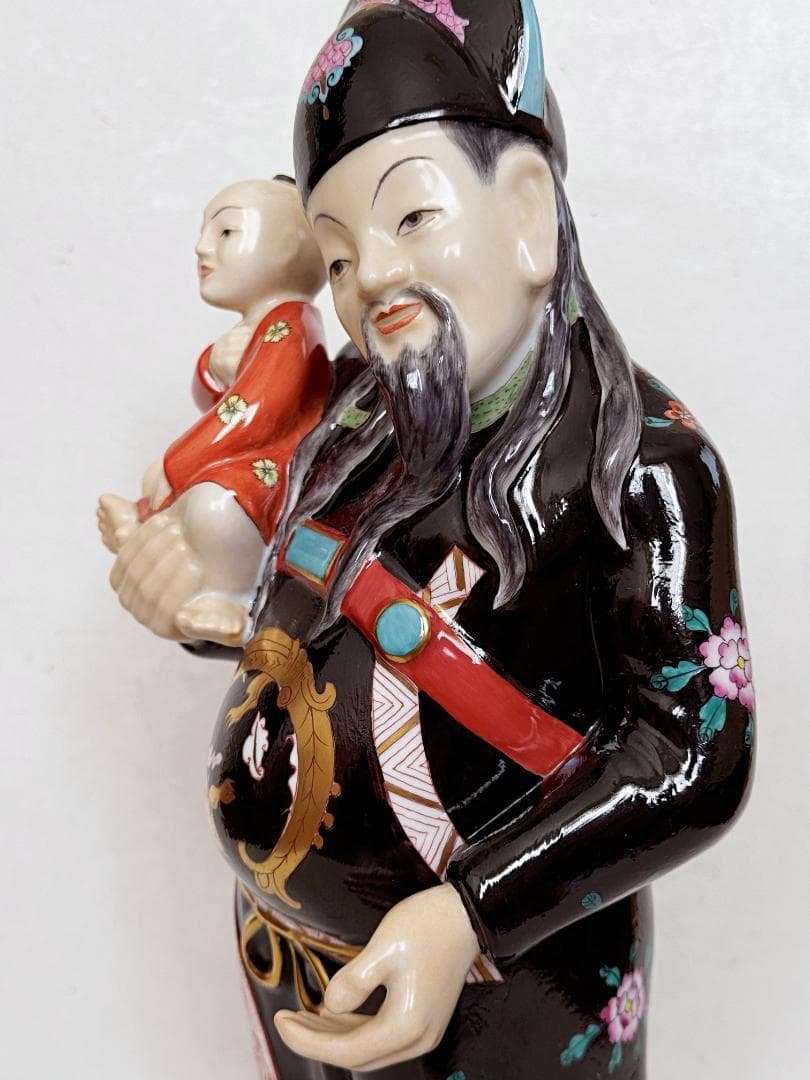 のり様用 ヘレンド 大型35cm人形　フィギュリン マスターぺインター作品