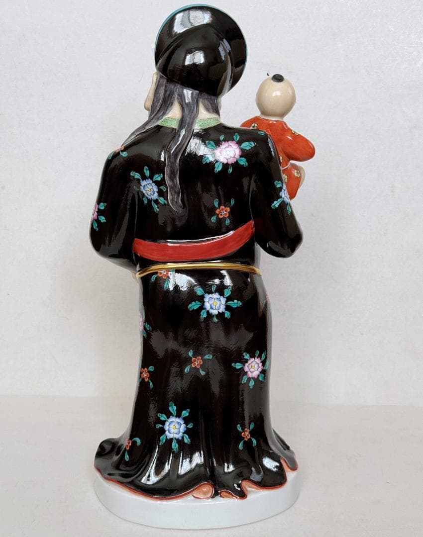 のり様用 ヘレンド 大型35cm人形　フィギュリン マスターぺインター作品