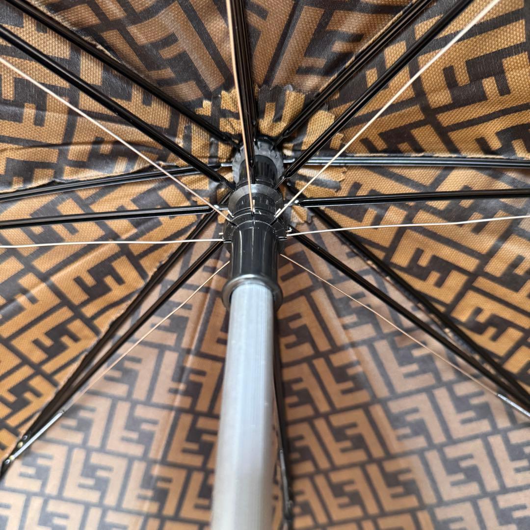 未使用品 FENDI フェンディ ズッカ柄 FFロゴ 長傘