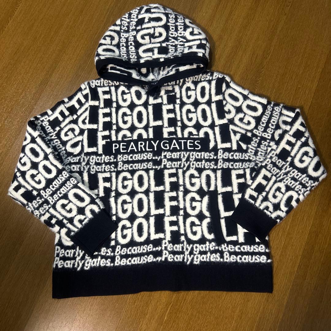 ★PEARLY GATES GOＬF柄ジャガードニットセットアップ　【2】