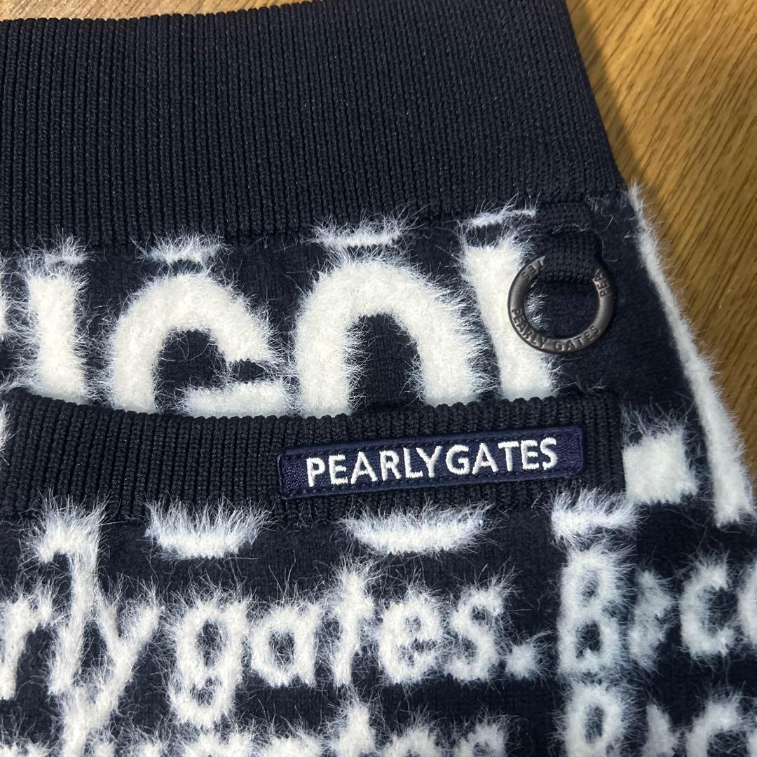 ★PEARLY GATES GOＬF柄ジャガードニットセットアップ　【2】