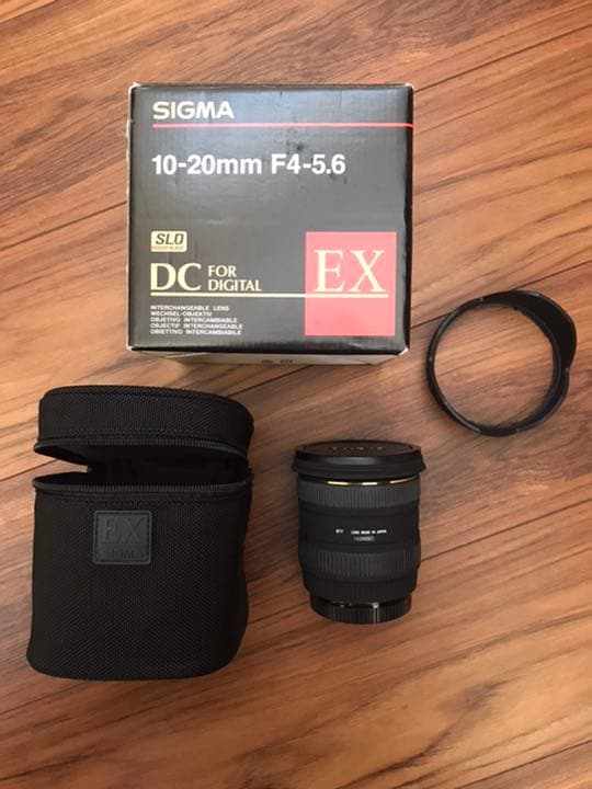 SIGMA 10-20F4-5.6EX DC HSM/C 数回使用