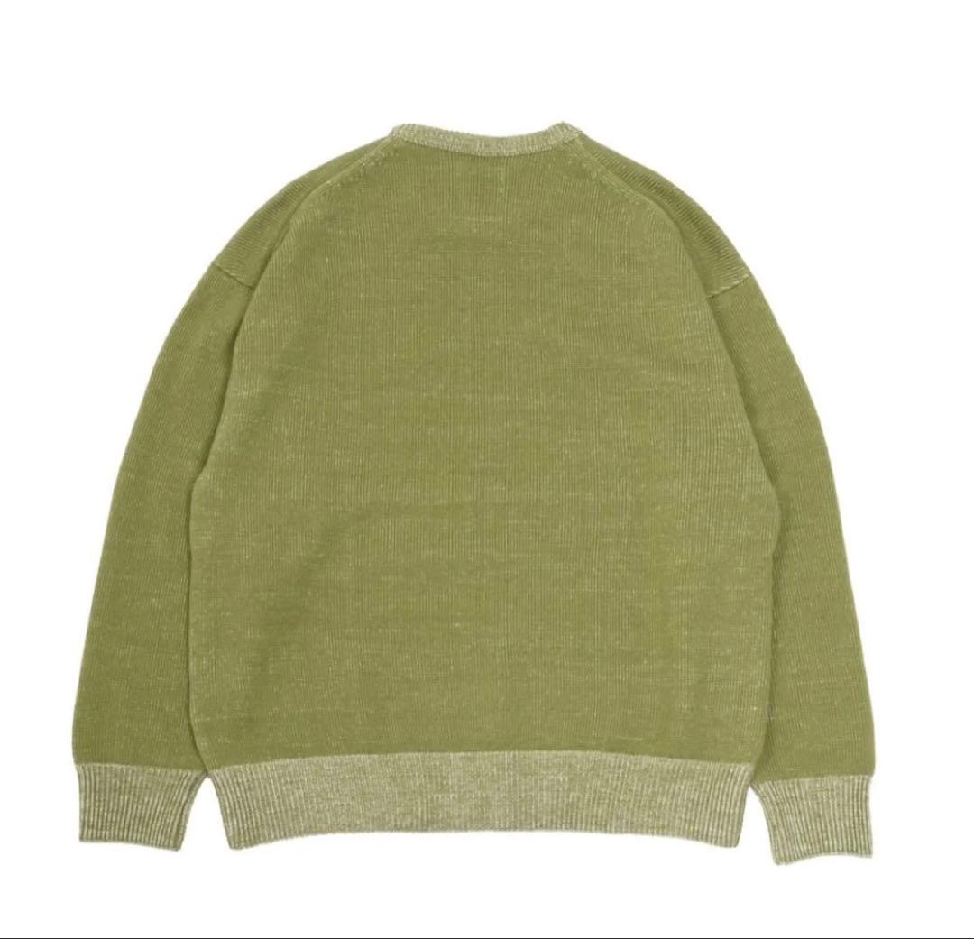 KAJA PLATING CREW KNIT OVY Mサイズ