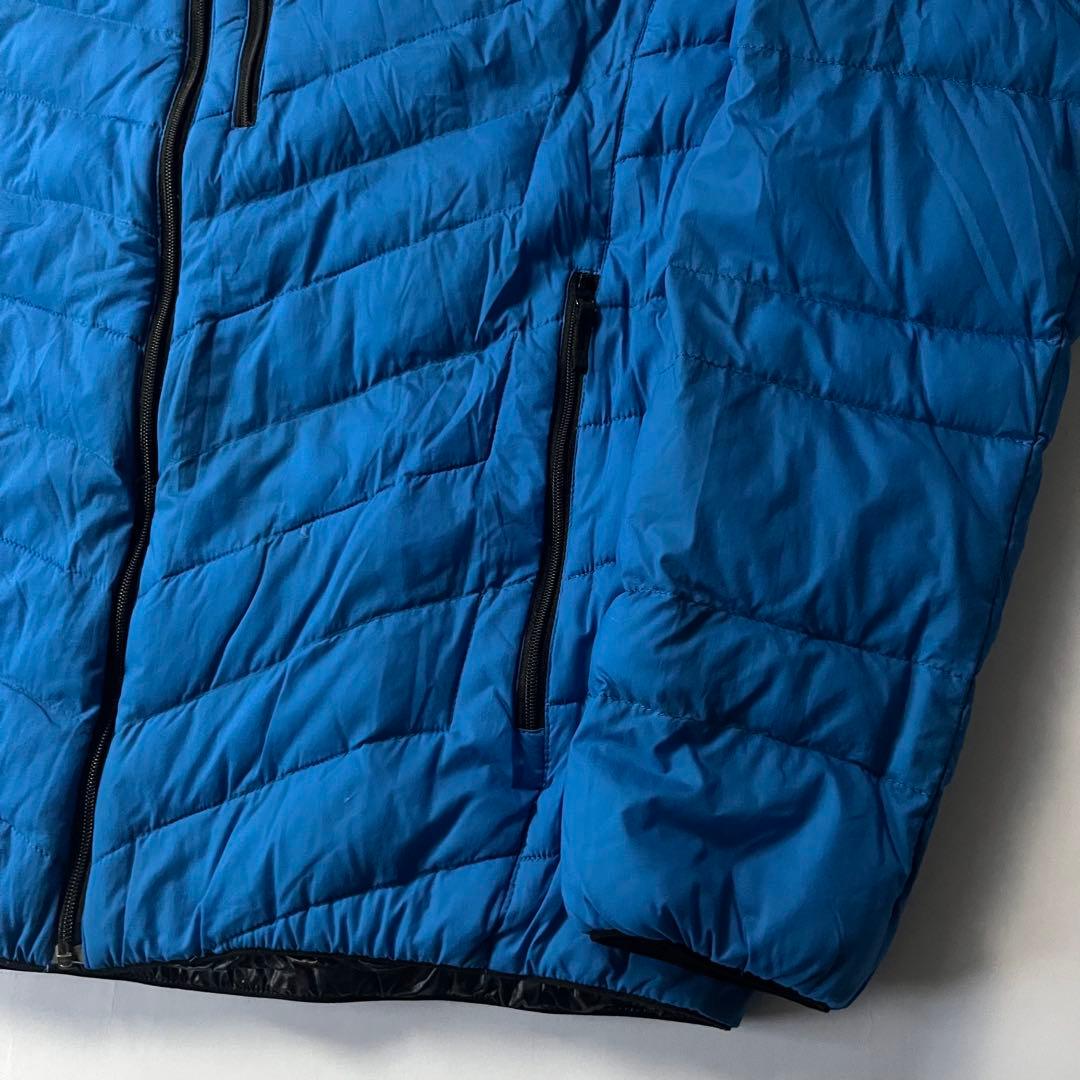ノースフェイス サンダージャケット ダウン インナーダウン 青 ブルー L