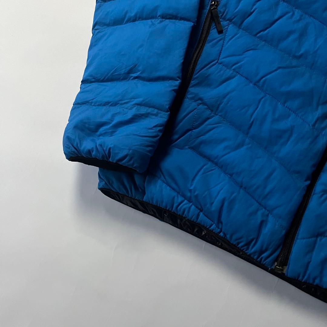 ノースフェイス サンダージャケット ダウン インナーダウン 青 ブルー L