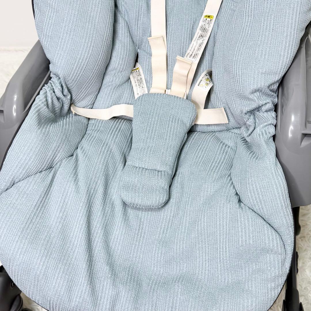 美品 Combi ネムリラ +L ハイローチェア 手動 おやすみドーム