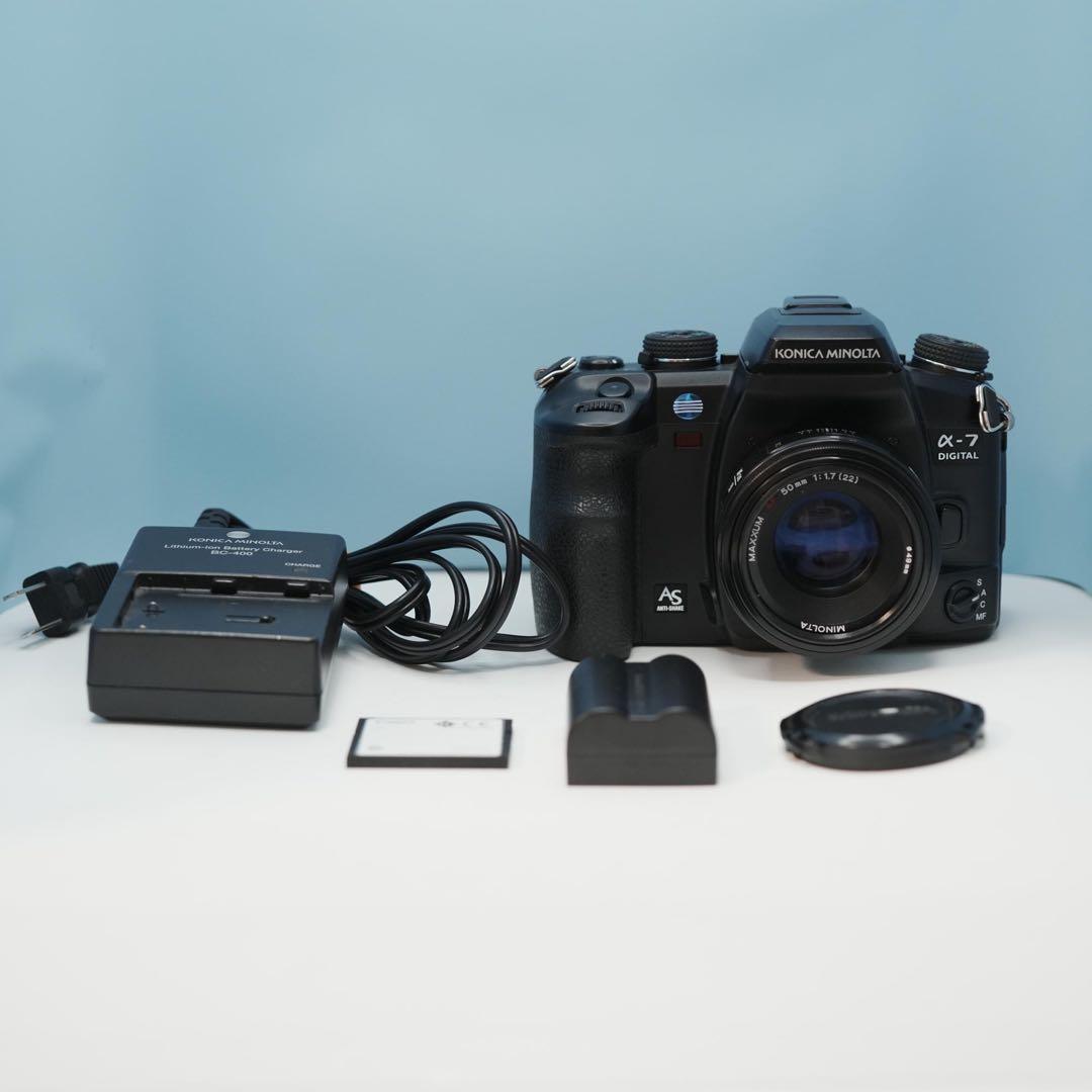 MINOLTA α-7 Digital 一眼レフ 美品 a4233
