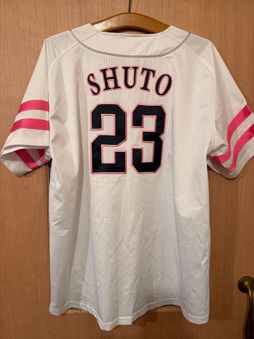 ソフトバンクホークス ユニフォーム XLサイズ 周東佑京