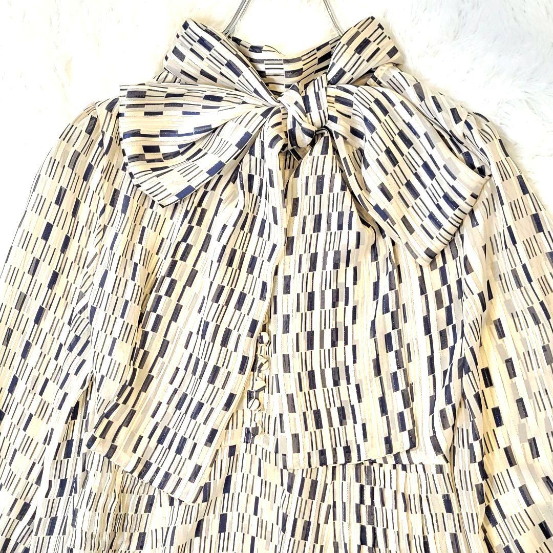 ​【美品】フレイアイディー プリントボウタイワンピース 0　倉科カナさん着用