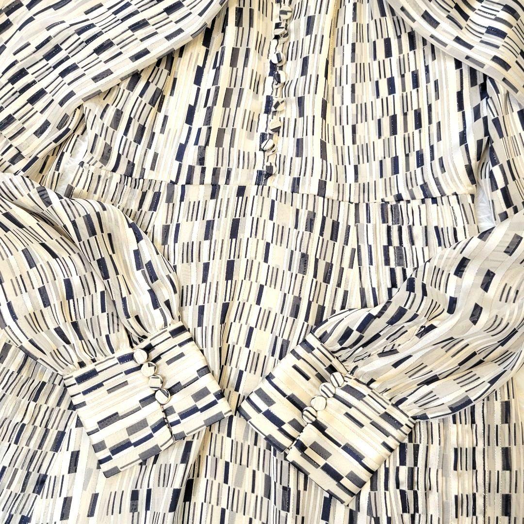 ​【美品】フレイアイディー プリントボウタイワンピース 0　倉科カナさん着用