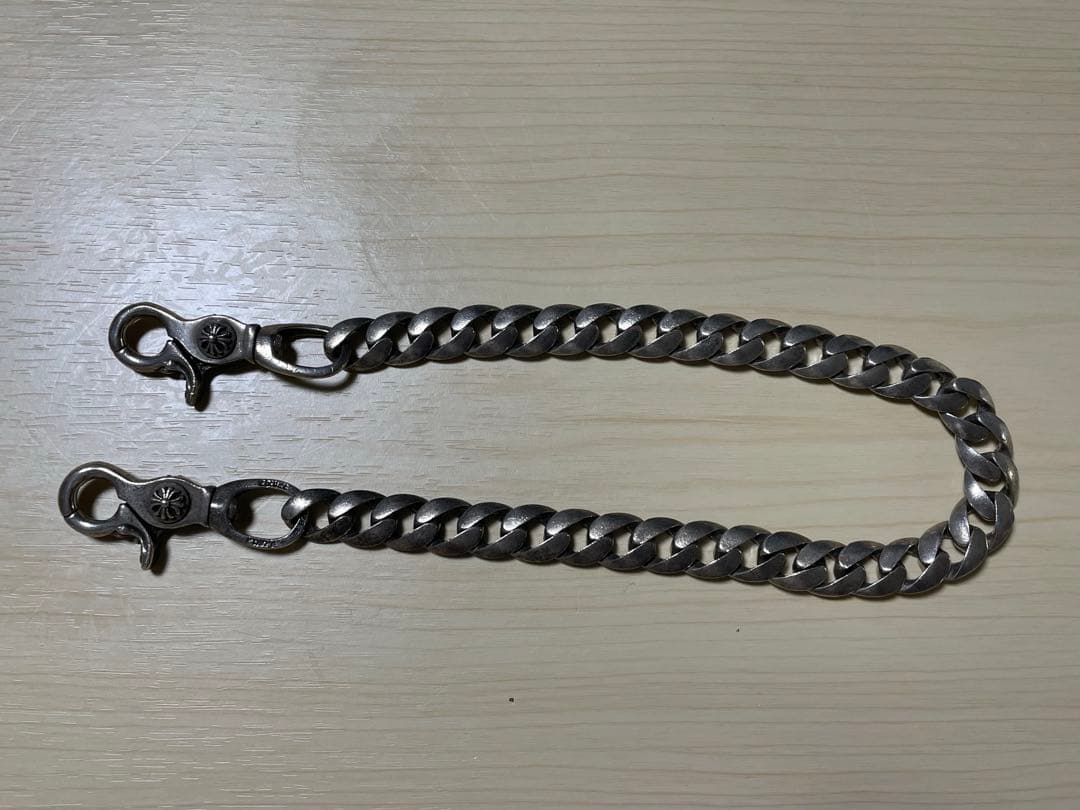 クロムハーツ風 ウォレットチェーン シルバー925