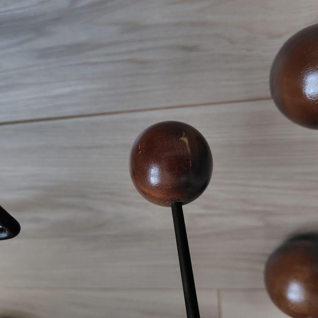 ミッドセンチュリー　壁掛け　ハンガーラック