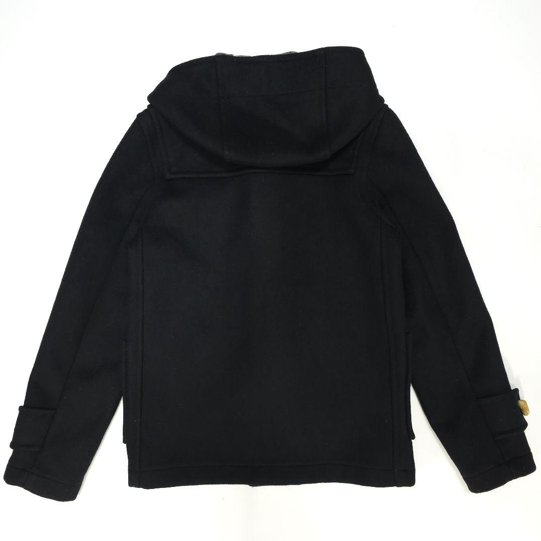 美品！英国製グローバーオールFACTOTUM別注ウールショートダッフルコートM黒