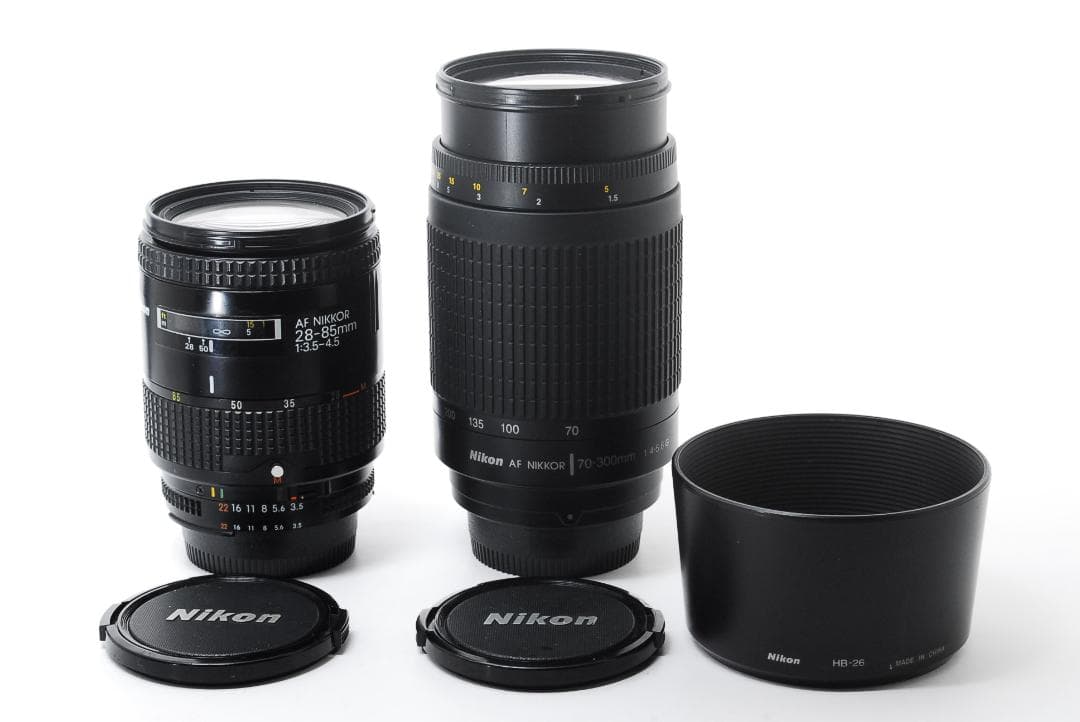 収納バッグ付き高画質D7500＋標準＆望遠レンズセット