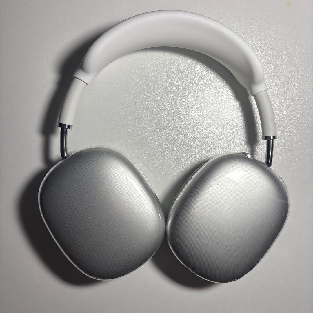 美品 AirPods Max シルバー A2096 スタンド、カバー付属
