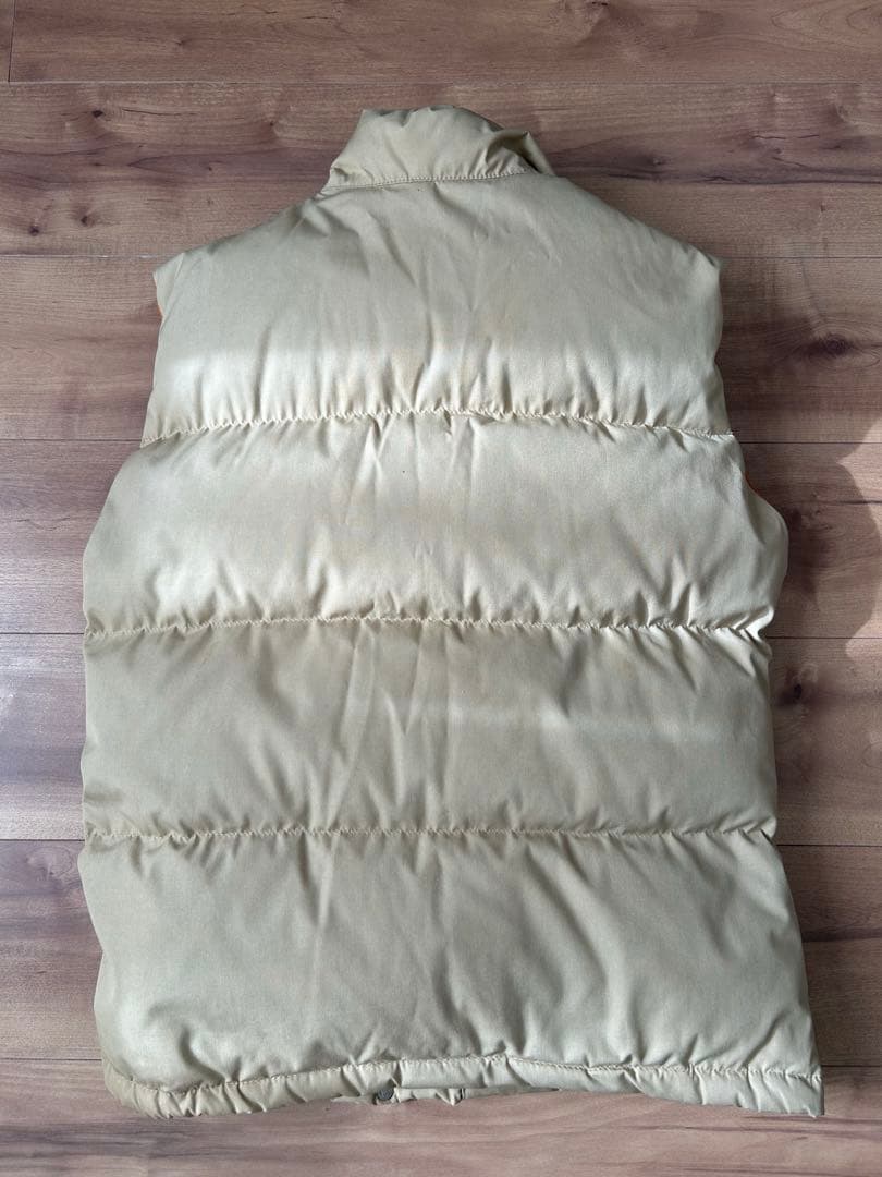 THE NORTH FACE 80s茶タグ ダウンベスト Mサイズ　USA製
