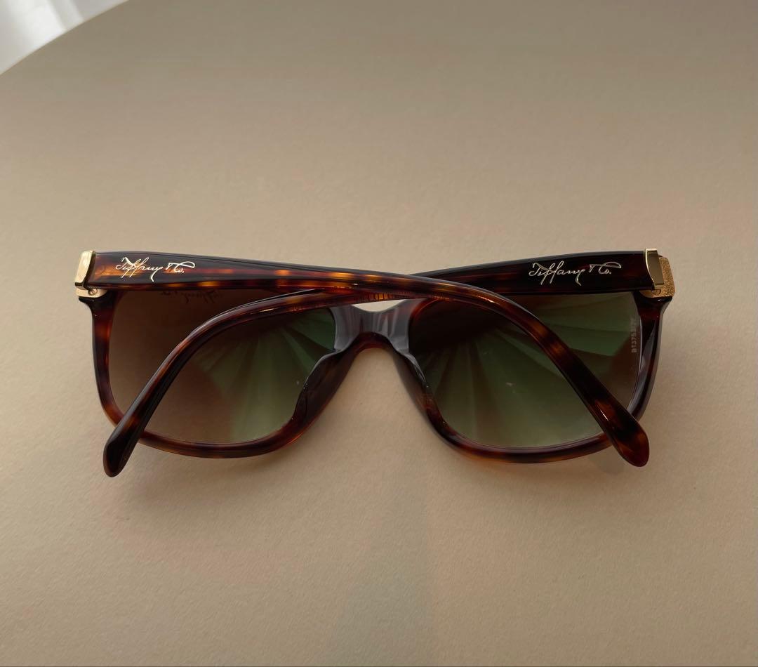 ブラウン べっこう サングラス ティファニー Tiffany