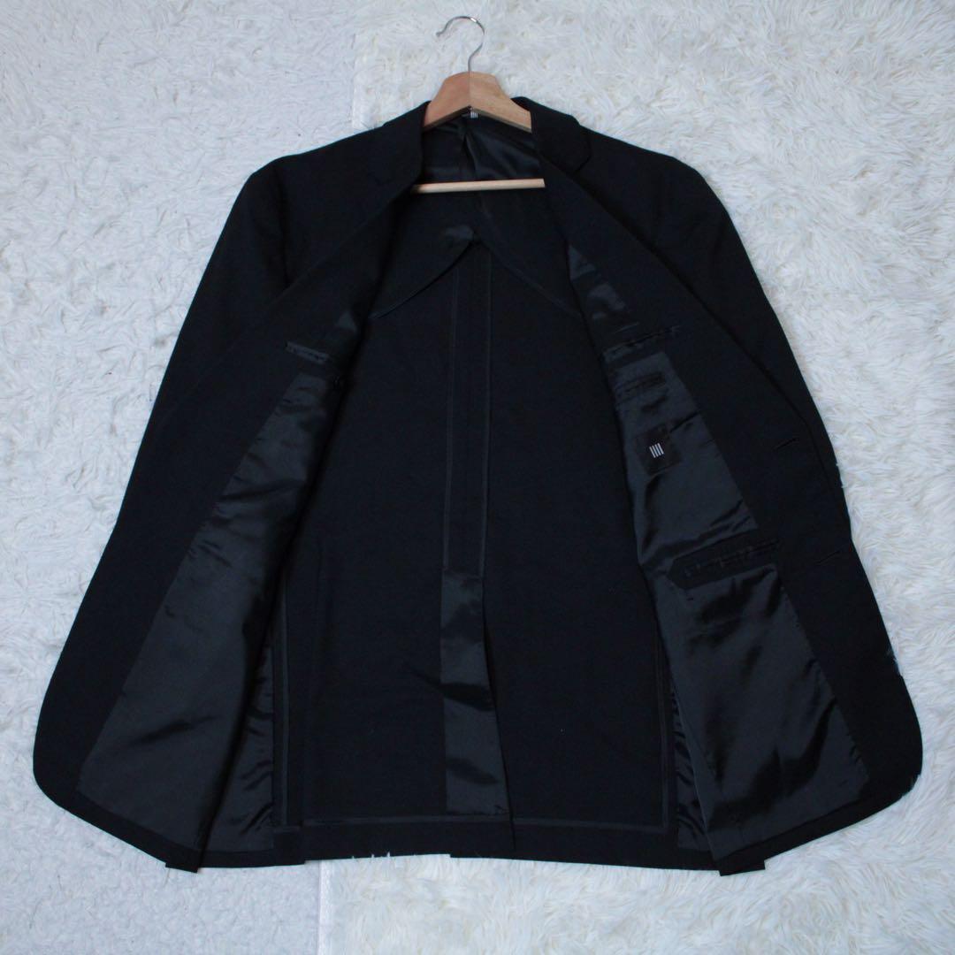 SUIT SELECT スーツセレクト 3ピース 2Bセットアップ 黒 AB8