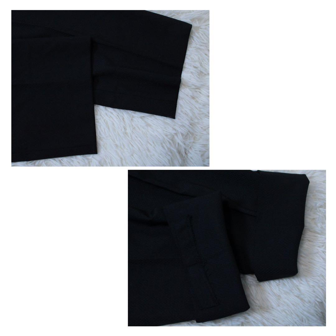 SUIT SELECT スーツセレクト 3ピース 2Bセットアップ 黒 AB8