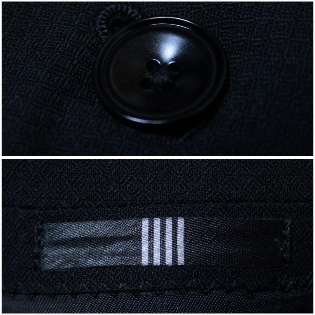 SUIT SELECT スーツセレクト 3ピース 2Bセットアップ 黒 AB8