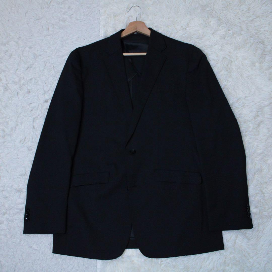 SUIT SELECT スーツセレクト 3ピース 2Bセットアップ 黒 AB8