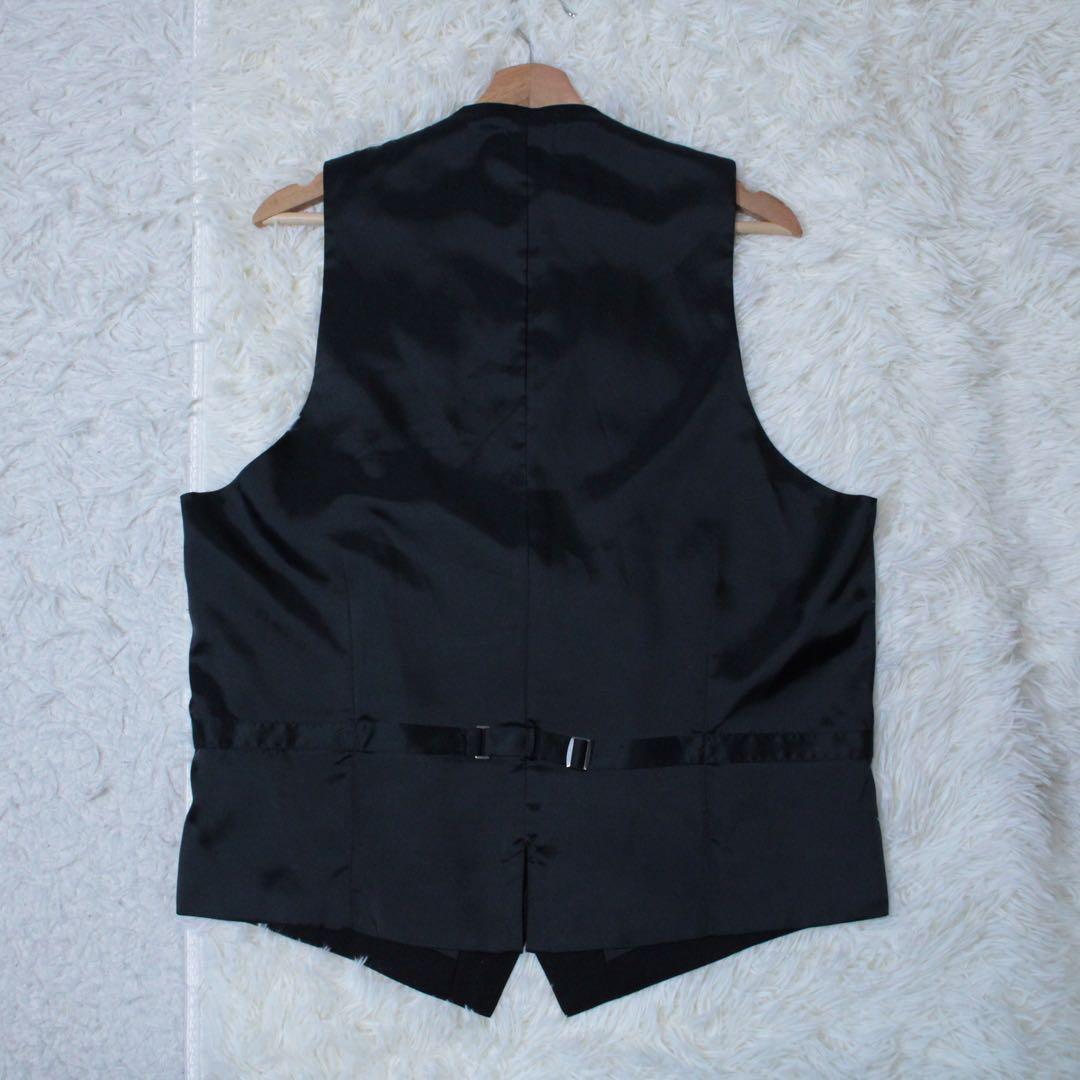 SUIT SELECT スーツセレクト 3ピース 2Bセットアップ 黒 AB8