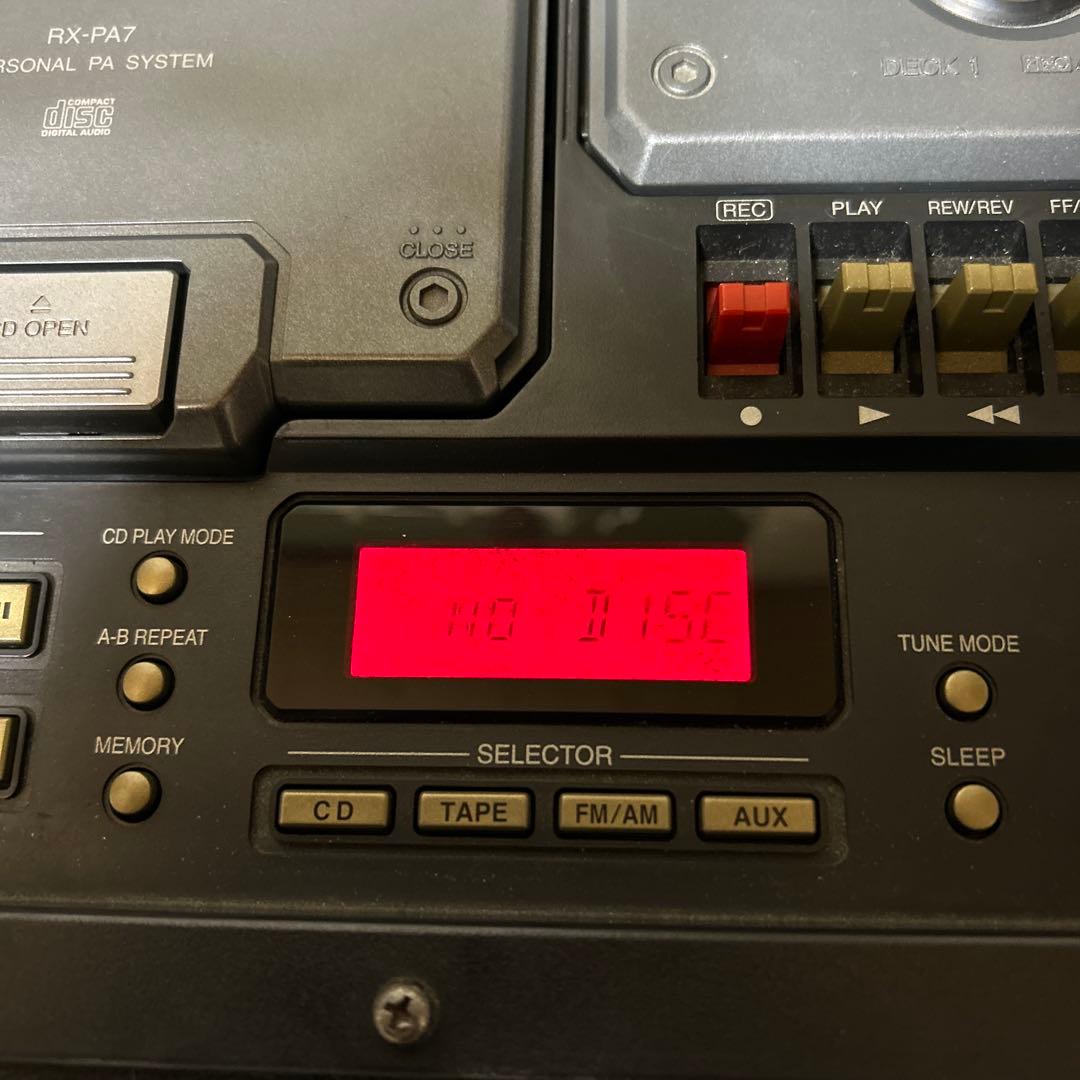 【希少】パナソニック RX-PA7 パーソナルPAシステム