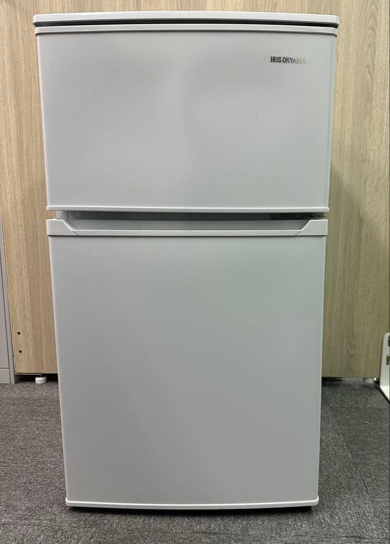 【送料無料】アイリスオーヤマ 2ドア 90L 20年製 IRSD-9B-W