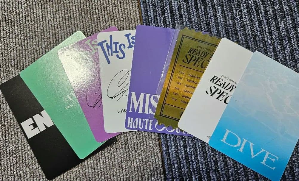 TWICE　サナ　トレカステッカーまとめ売り