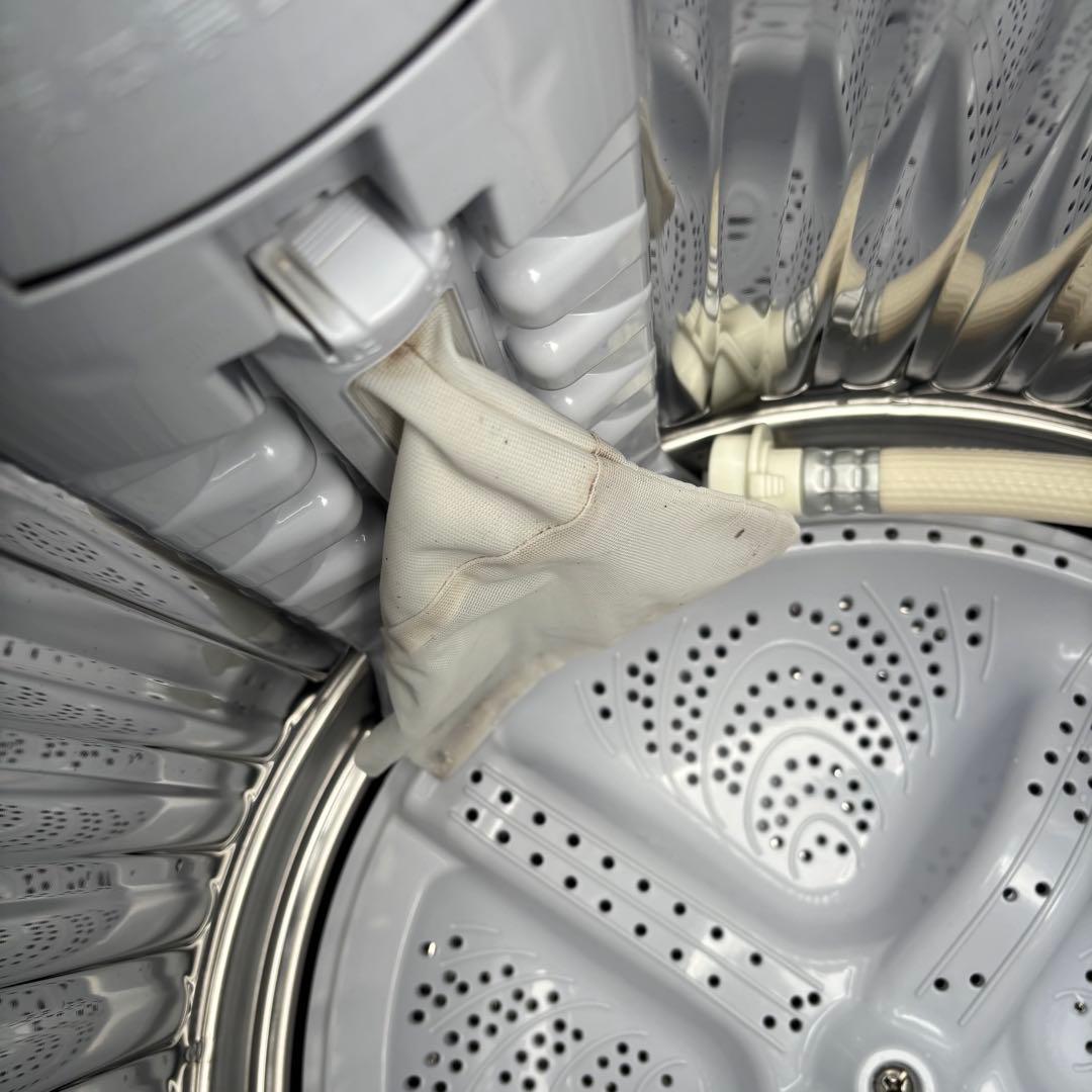 SHARP 6.0kg 全自動洗濯機 ES-G60UC-W 2019年製