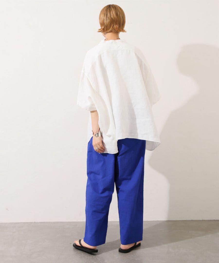 ジャーナルスタンダードラックス | シアサッカー イージーテーパーパンツ