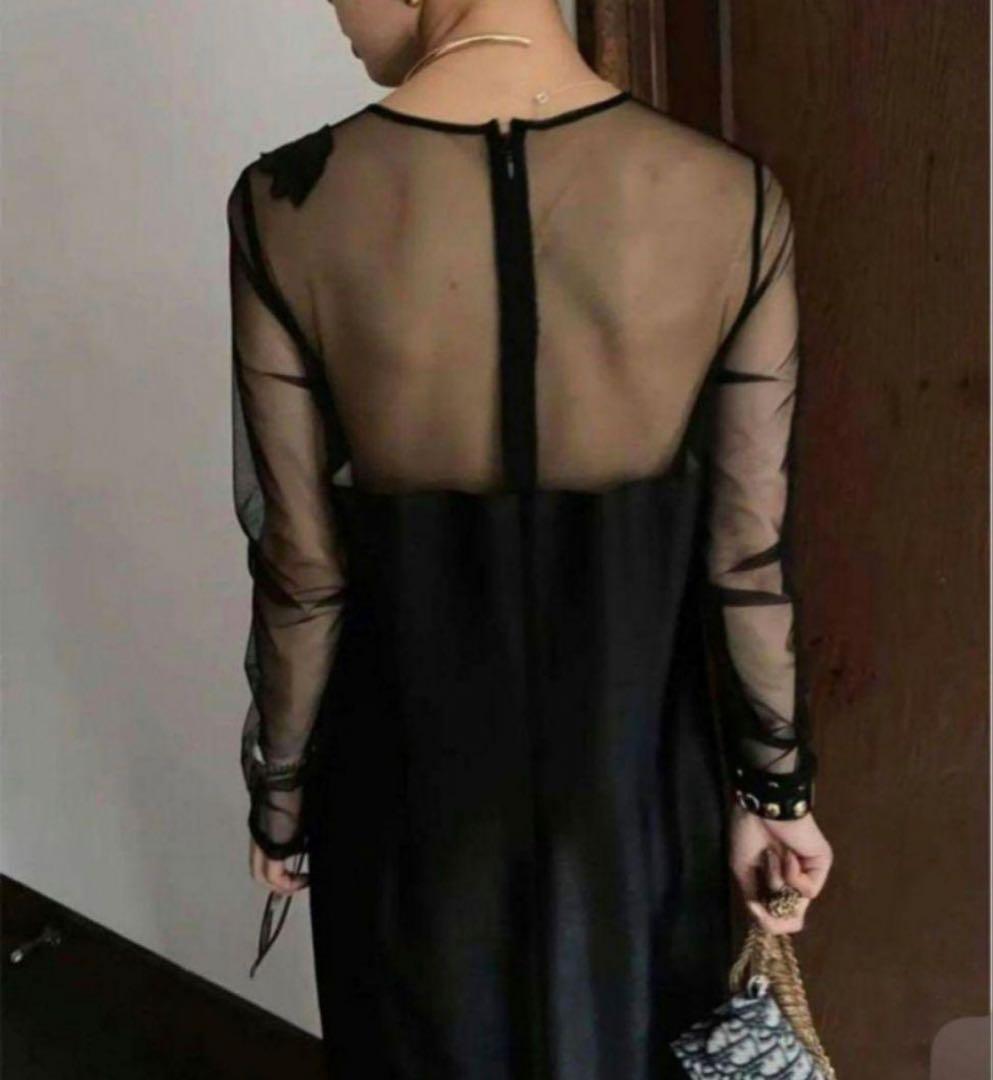 ワンピース Ameri vintage UND RENEE CUTWORK DRESS