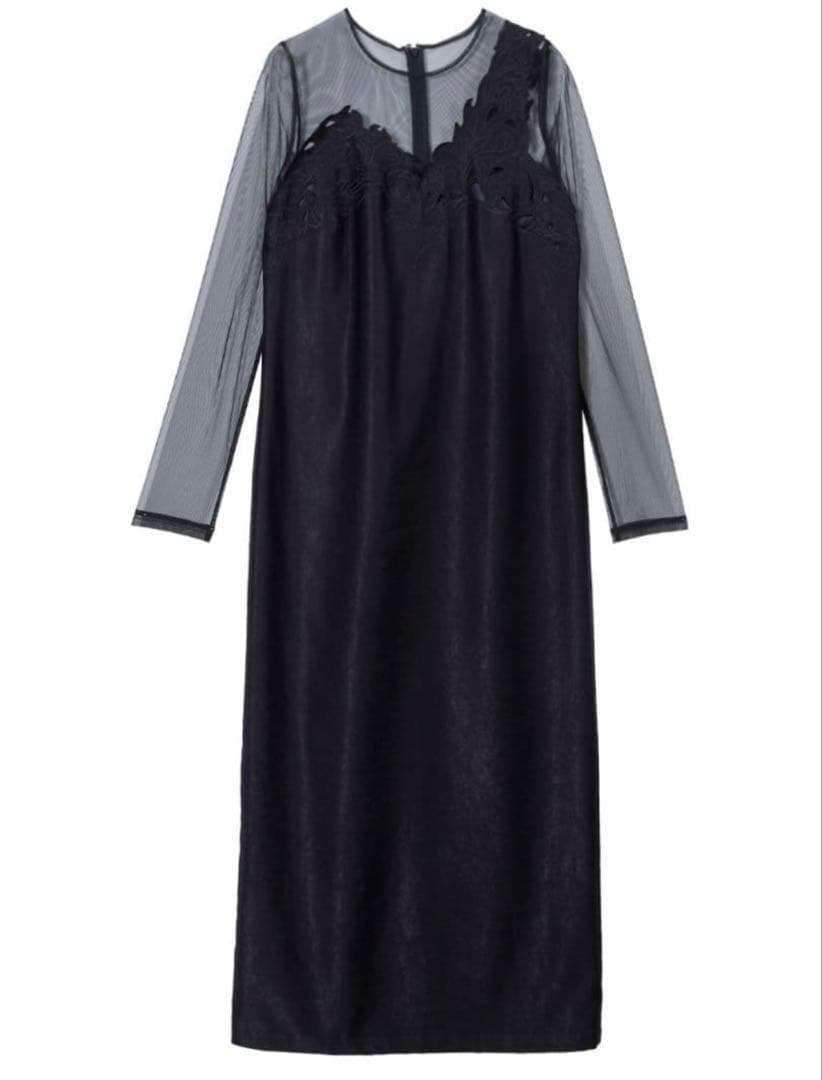 ワンピース Ameri vintage UND RENEE CUTWORK DRESS