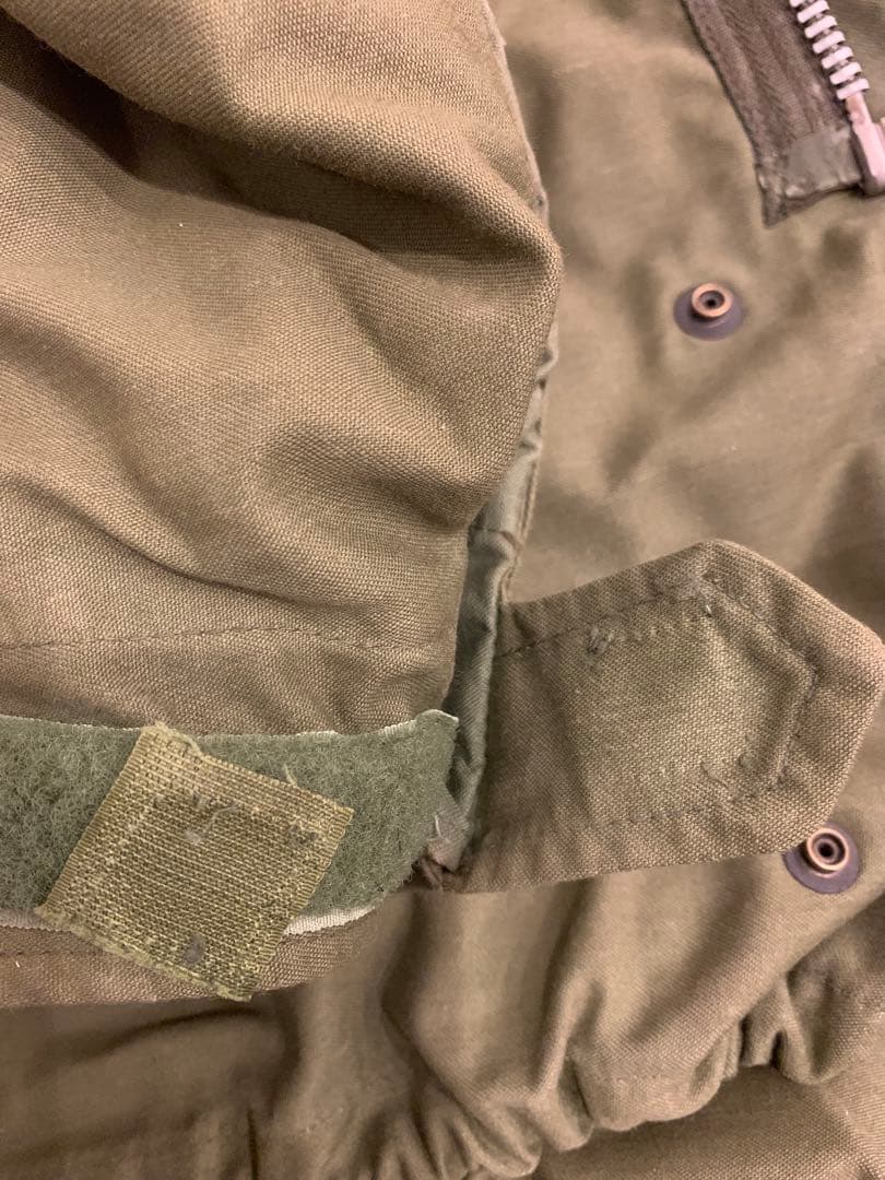 希少 60s 米軍実物 M-65 2nd アルミジップ ライナー付 S-R