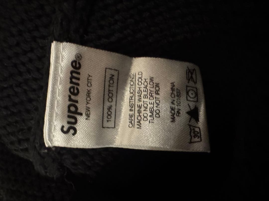 SUPREME FUCK EVERYONE KNIT 黒 XL