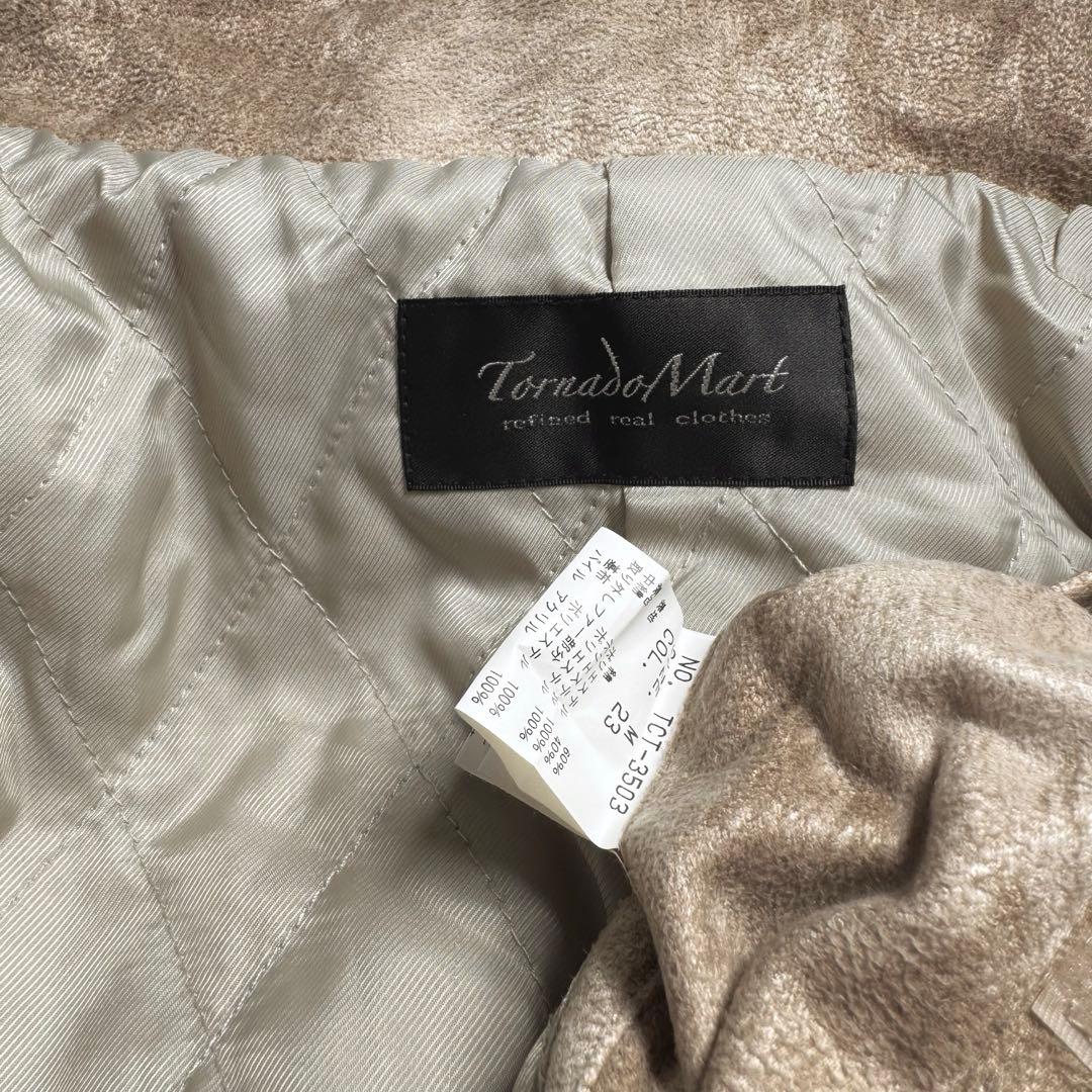 TORNADO MART｜スウェードヘアラインモッズコートy2kシェラックLGB