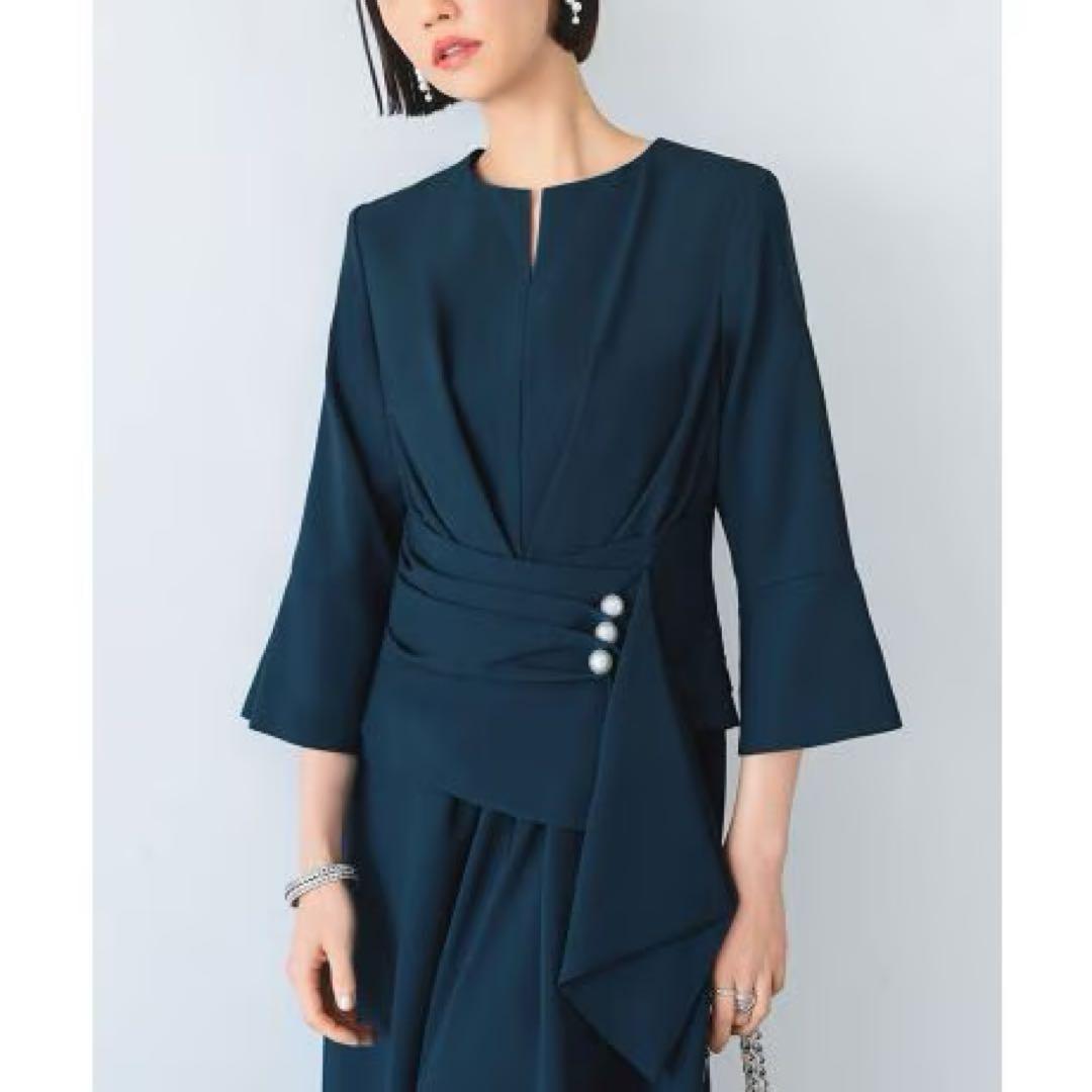 新品　RUIRUE BOUTIQUE パール　ワンピース　パーティー　セレモニー