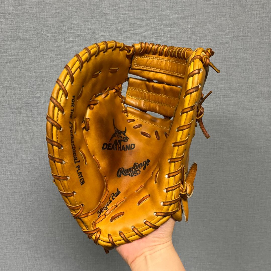 1045 ローリングス DEARHAND キップレザー 硬式ファーストミット 左