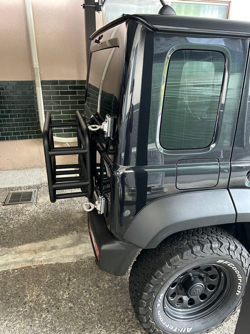 ジムニー　シエラ　ノマド　リアラダー　リングステップ　マストステップ　タキゲン