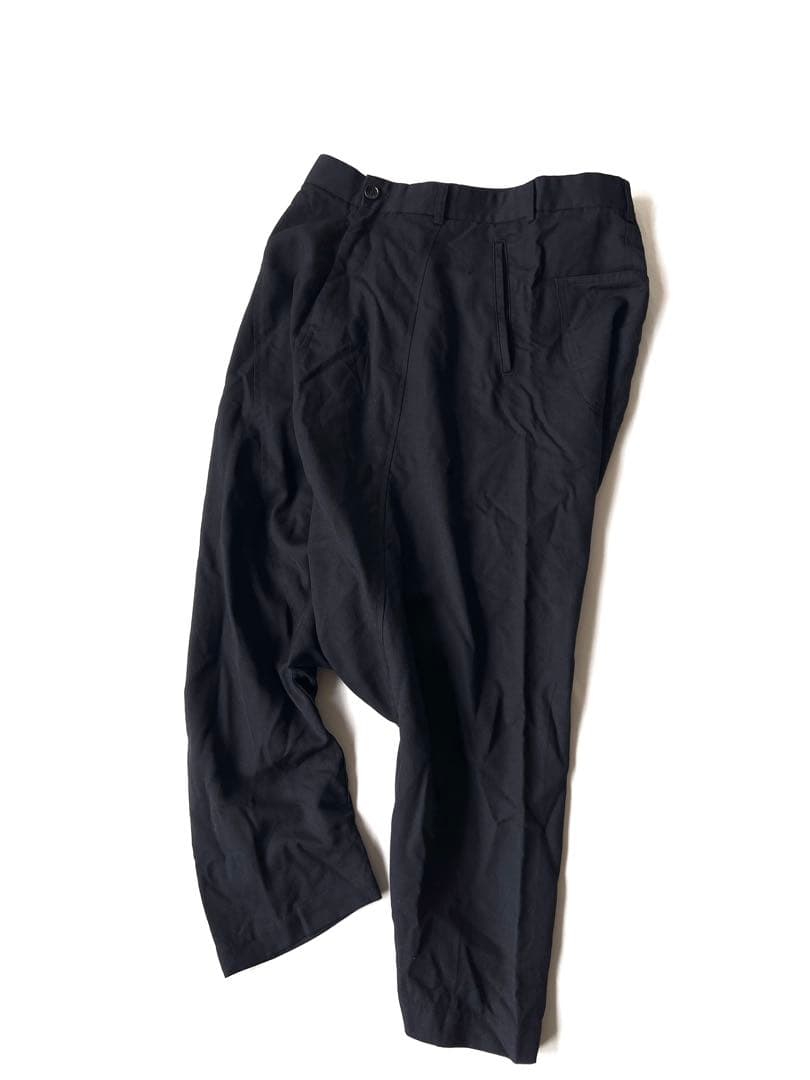 ブラックコムデギャルソン サルエルパンツ スラックス