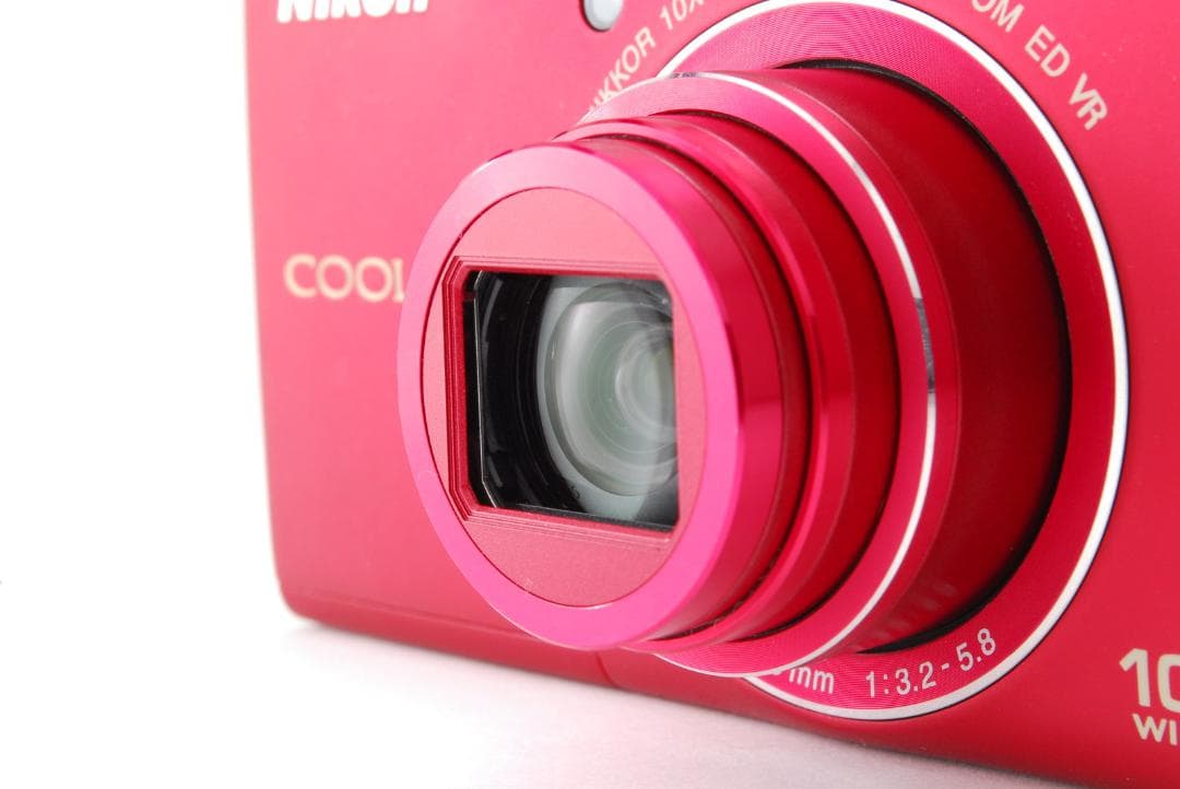 Nikon COOLPIX s6200 赤 コンパクトデジタルカメラ 動作確認済