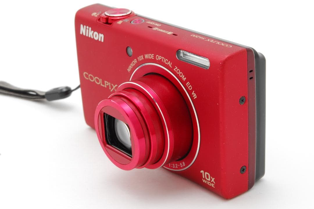 Nikon COOLPIX s6200 赤 コンパクトデジタルカメラ 動作確認済