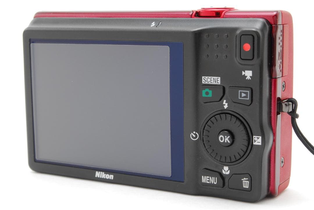 Nikon COOLPIX s6200 赤 コンパクトデジタルカメラ 動作確認済