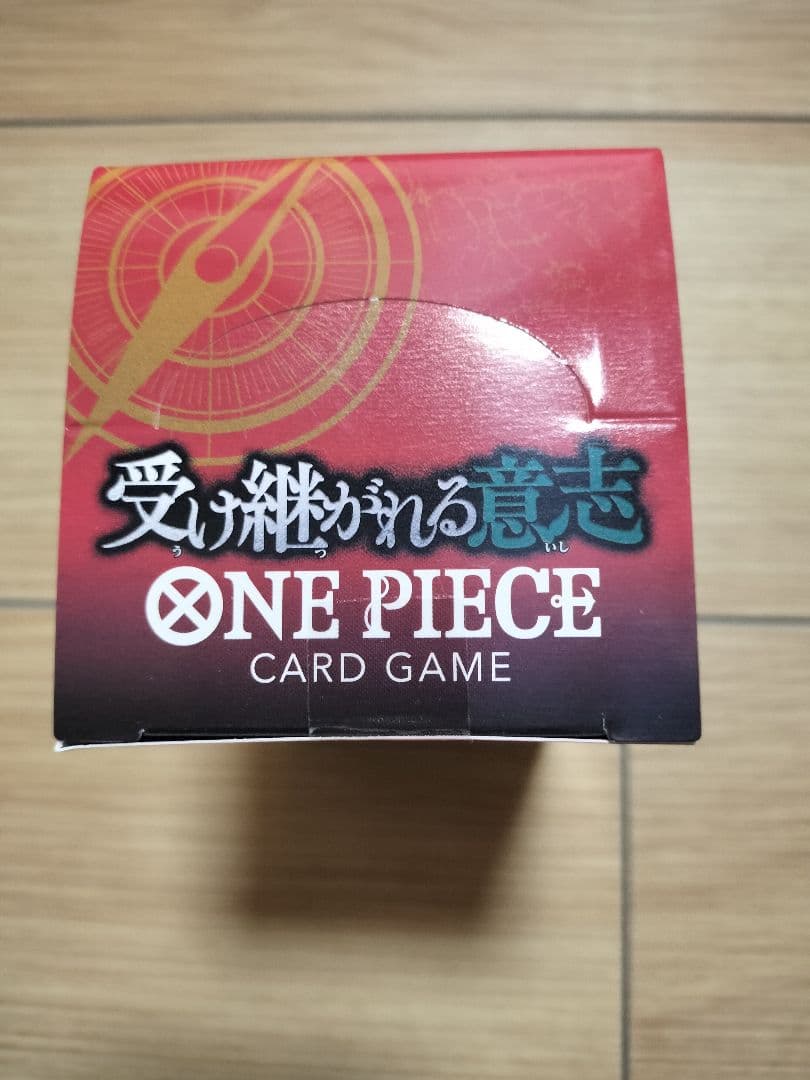 ワンピースカードゲーム　受け継がれる意思　1BOX テープ付き