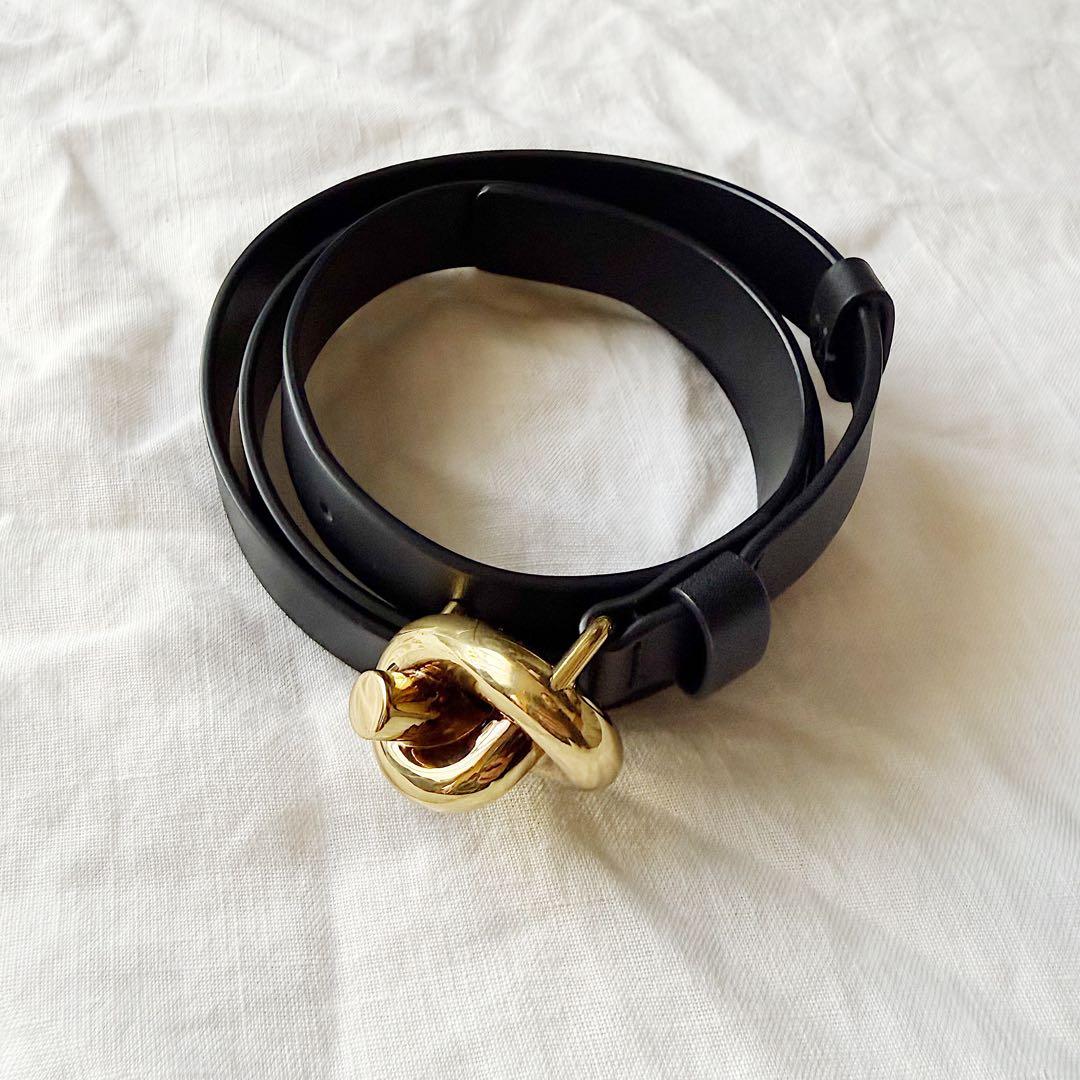 BOTTEGA VENETA Knot belt ノット ベルト ブラック