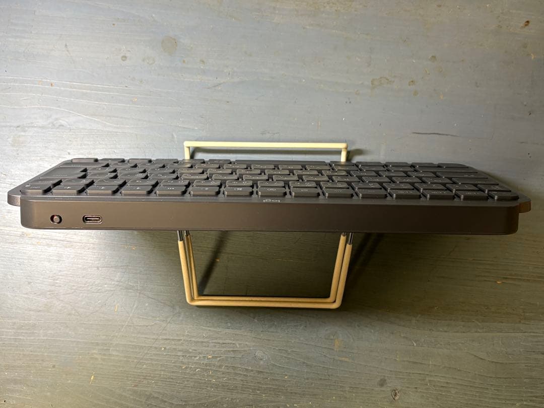 logicool MK Keys Mini グレー　ロジクール　キーボード