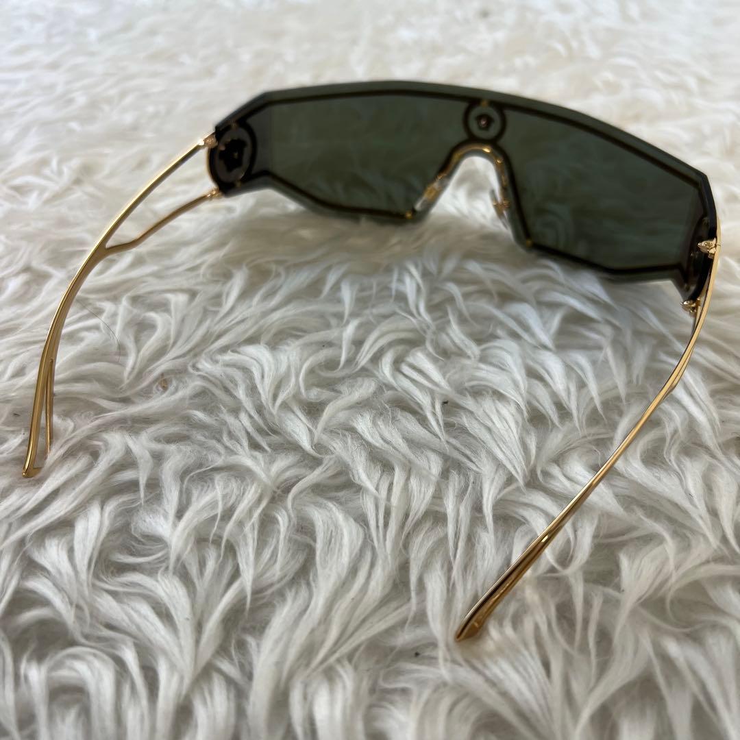 【激レア商品】ヴェルサーチ メデューサ ゴールドミラー サングラス メンズ