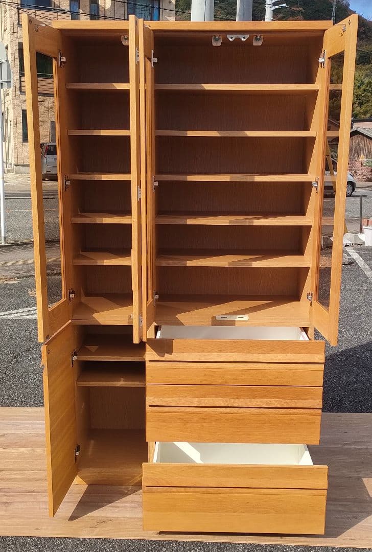 モリタインテリア beruf ベルーフ 1235 食器棚 送料込